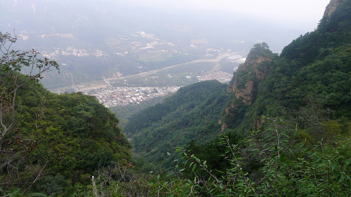 Cliffs above Huangyaguan