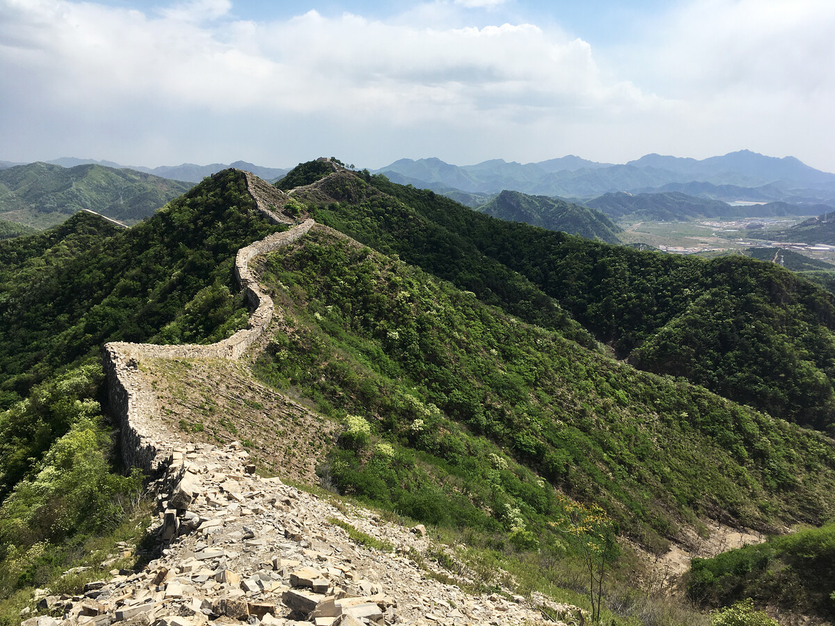 Great Wall on a ridgeline