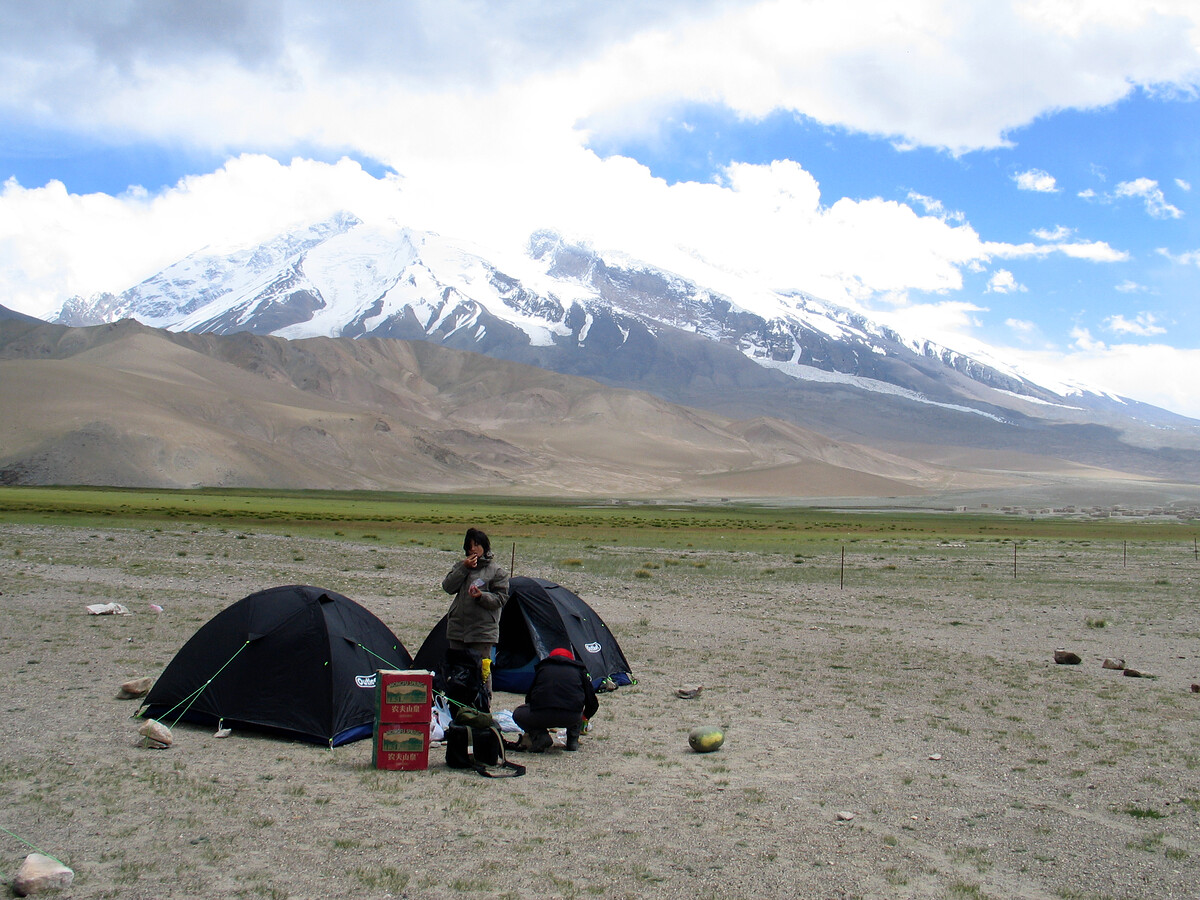 204 campsite, Subashi, Xinjiang