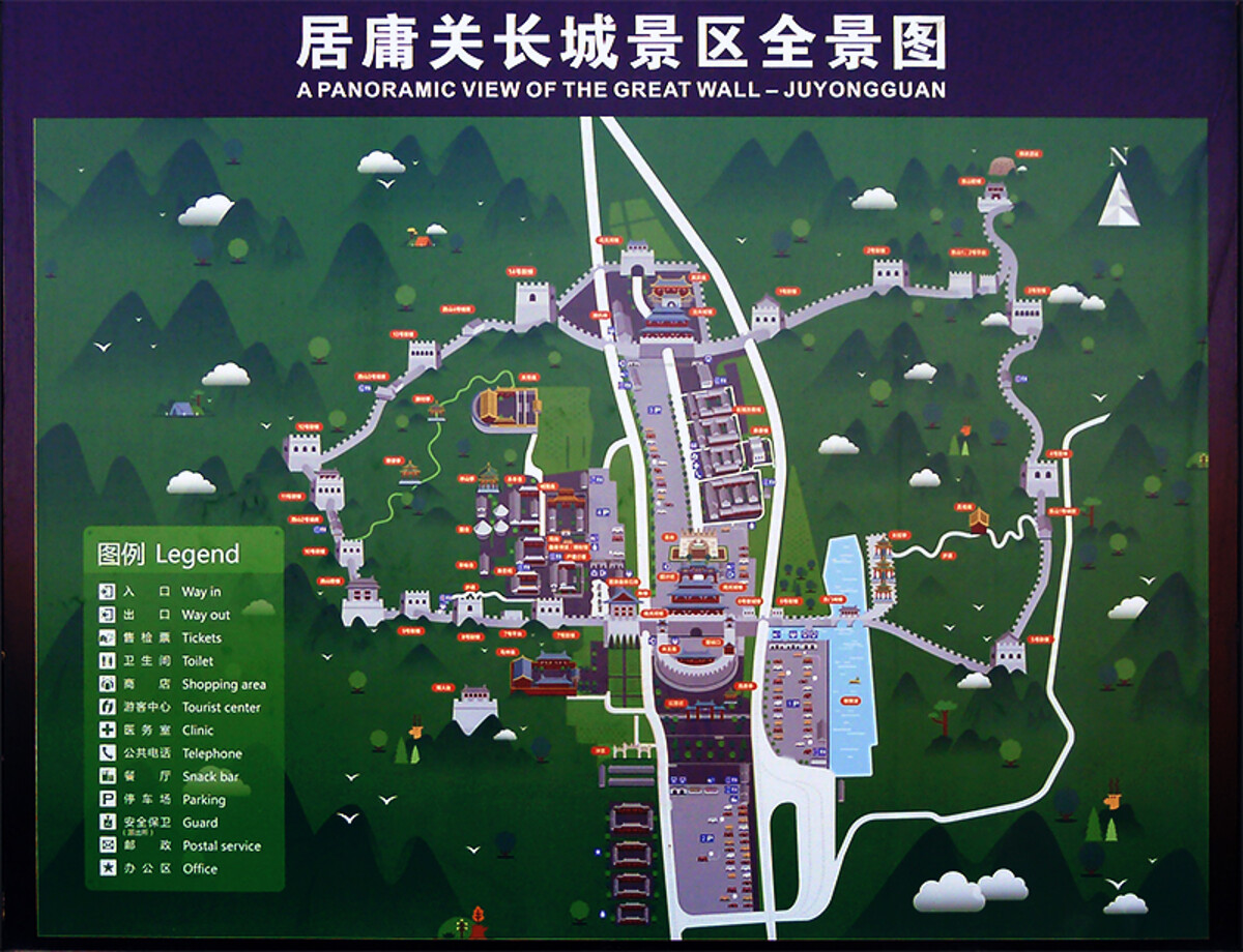 Juyongguan official map