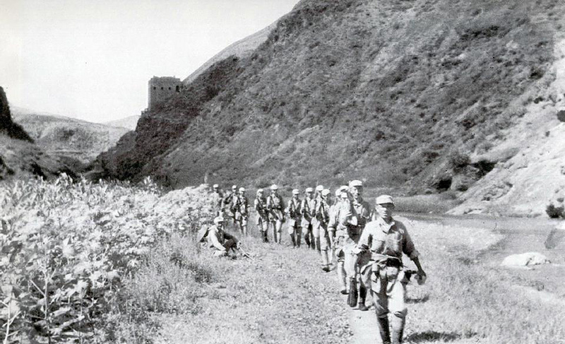 The Eighth Route Army at Simatai in 1942.