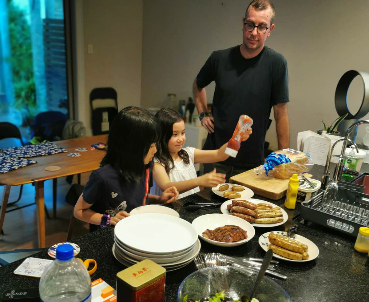 Dinner on the benchtop