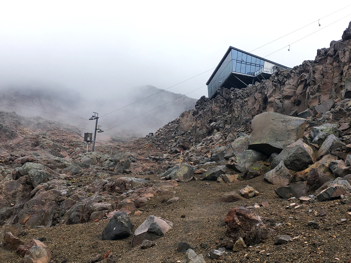 Mountains and mist