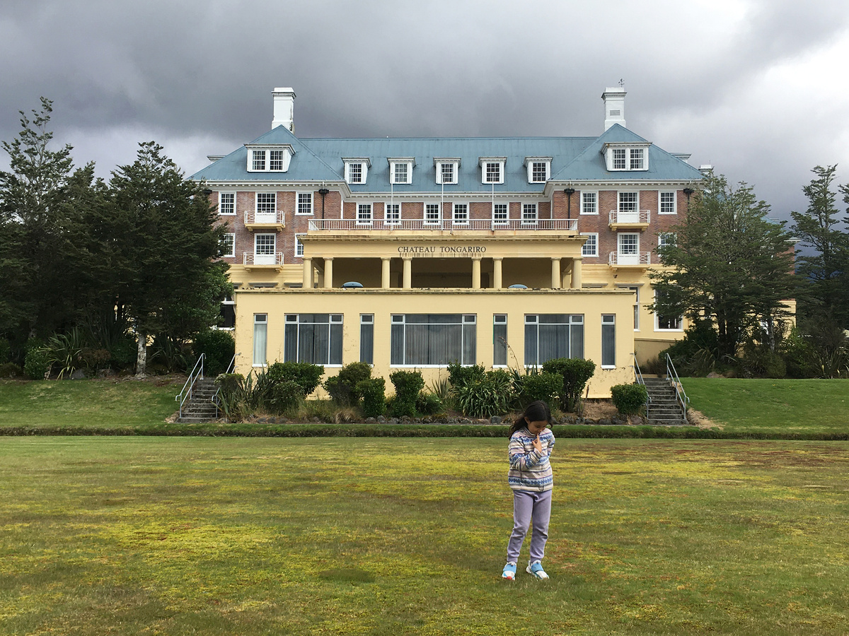 Little H at the Chateau