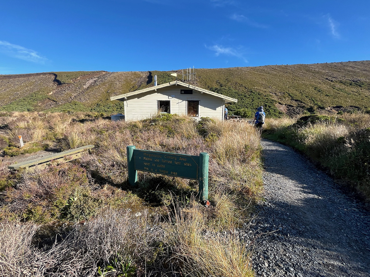 Mangatepopo Hut, Tongariro Alpine Crossing