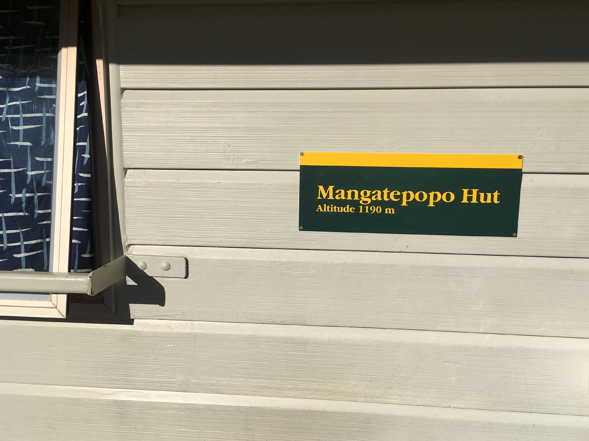 Mangatepopo Hut, Tongariro Alpine Crossing