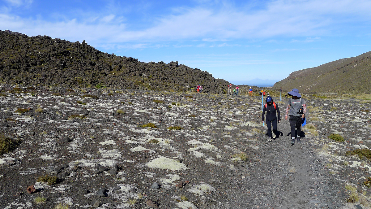 Soda Springs fork, Tongariro Alpine Crossing