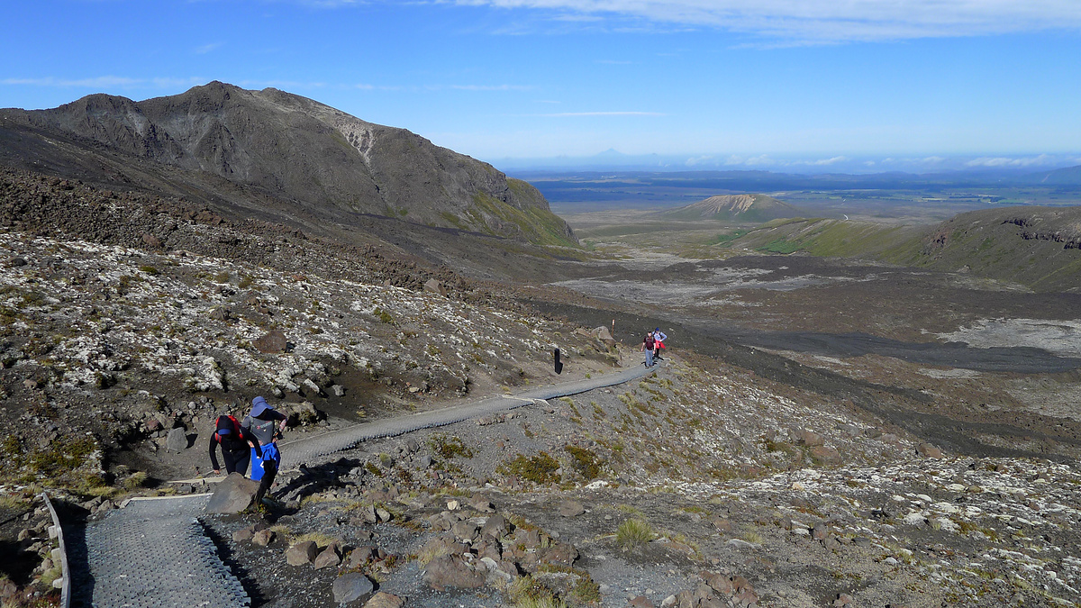 Views down the Devil’s Staircase