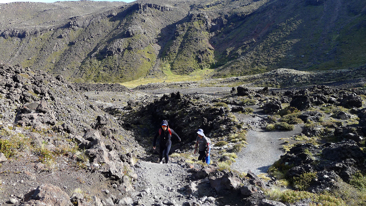 Devil’s Staircase, Tongariro Alpine Crossing