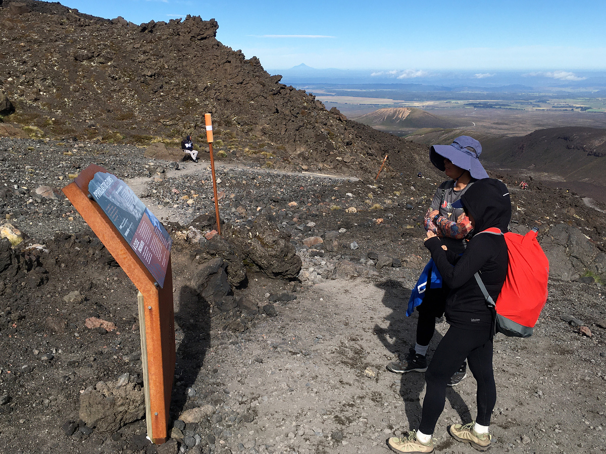 Devil’s Staircase, Tongariro Alpine Crossing