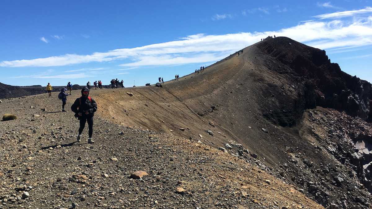 Red Crater, Tongariro Alpine Crossing