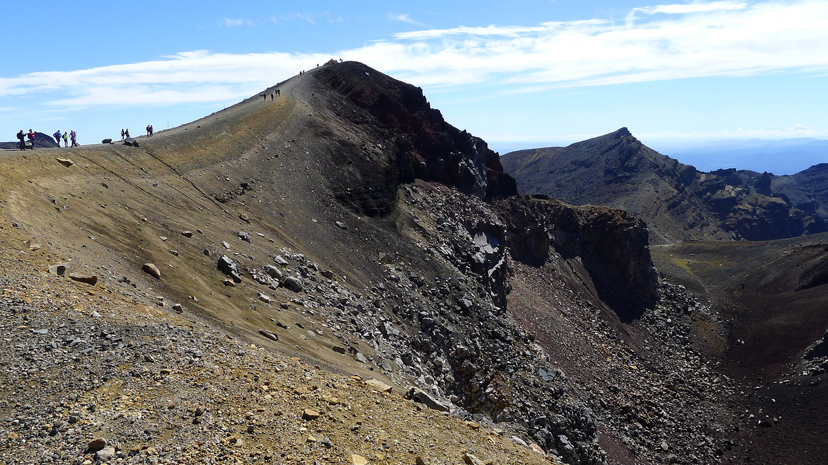 Red Crater, Tongariro Alpine Crossing