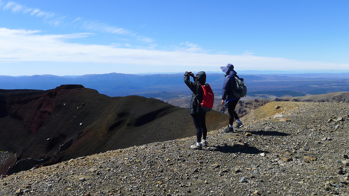 Red Crater, Tongariro Alpine Crossing