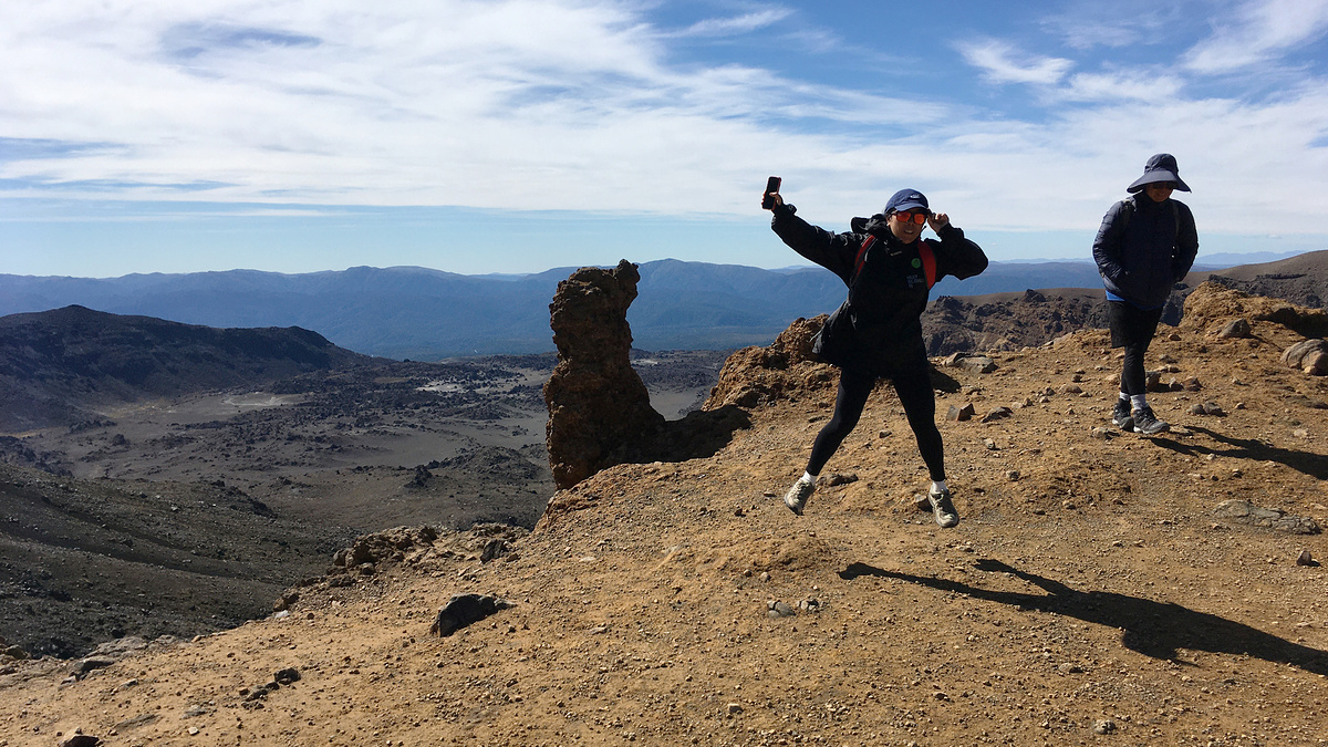 Red Crater, Tongariro Alpine Crossing