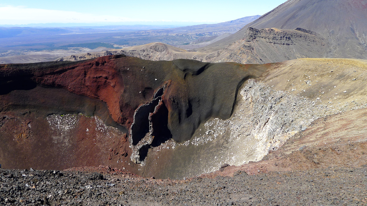 Red Crater, Tongariro Alpine Crossing