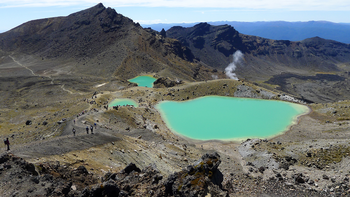 Emerald Lakes, Tongariro Alpine Crossing