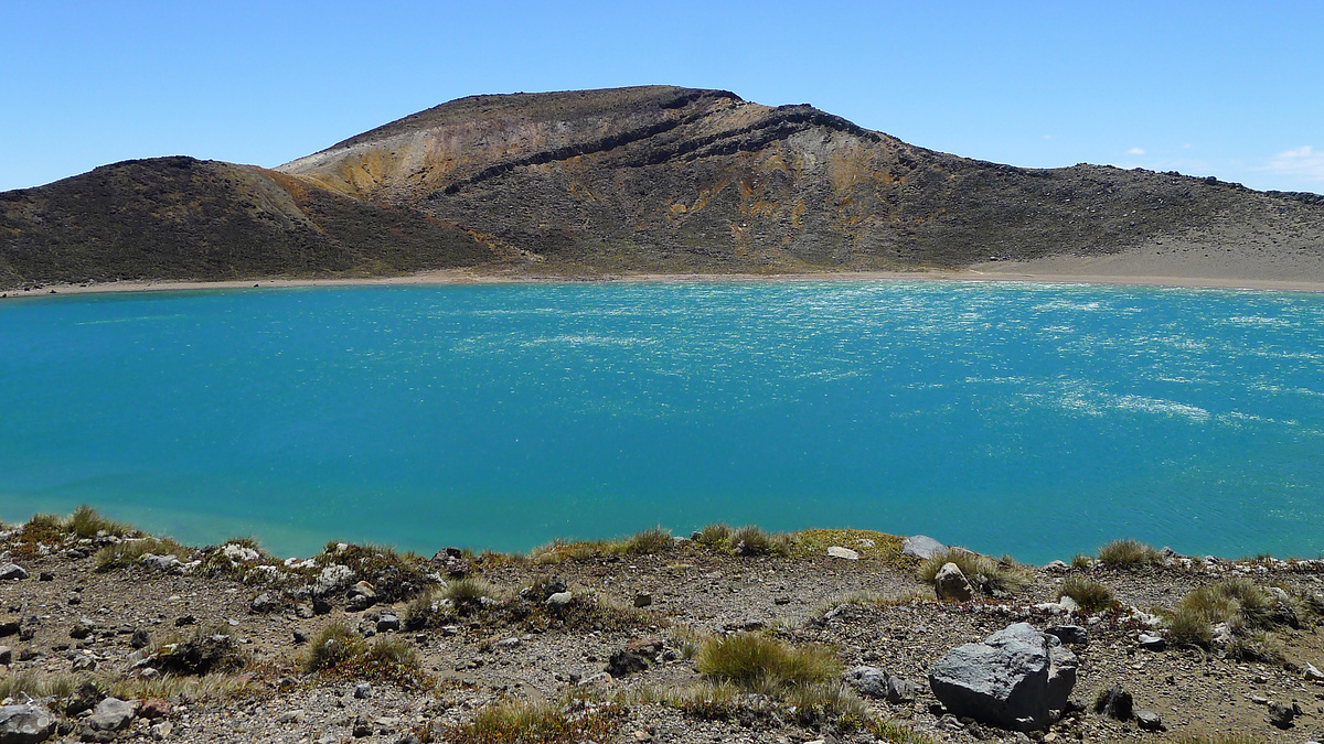 Blue Lake, Tongariro Alpine Crossing