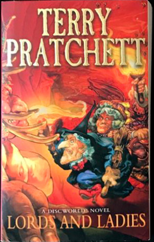 Cover of Terry Pratchett’s ‘Lords and Ladies’