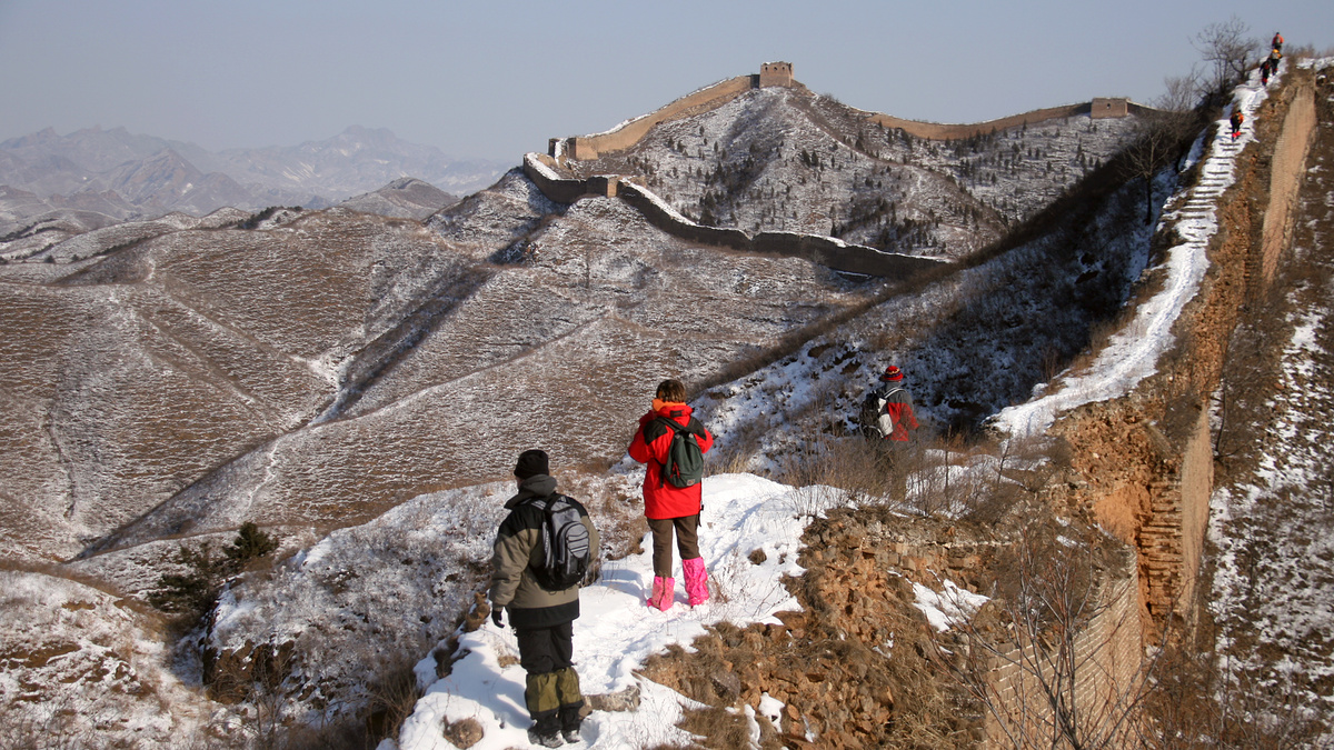 Views from the Gubeikou Great Wall.