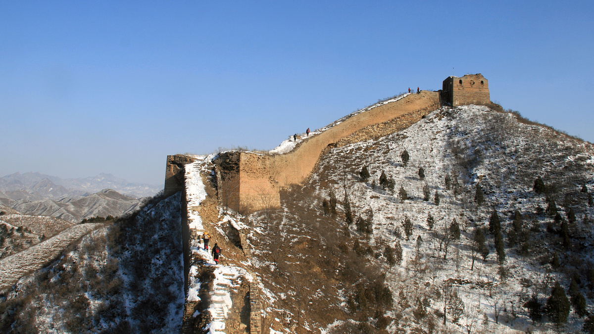 The approach to the General’s Tower at Gubeikou.