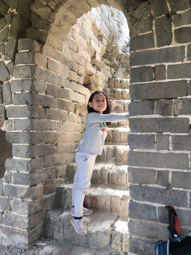 LIttle H at the General’s Tower.