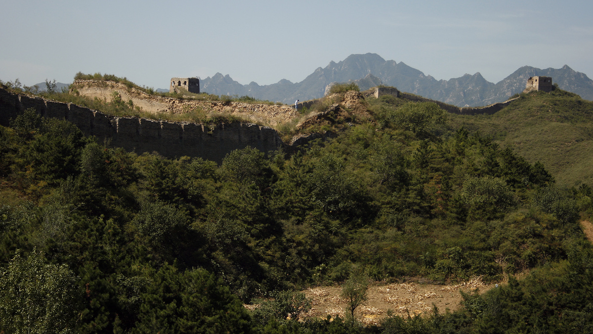 Looking back to the General’s Tower.