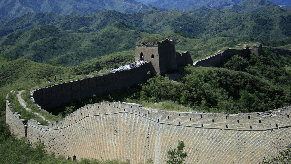 A tower on the Gubeikou Great Wall