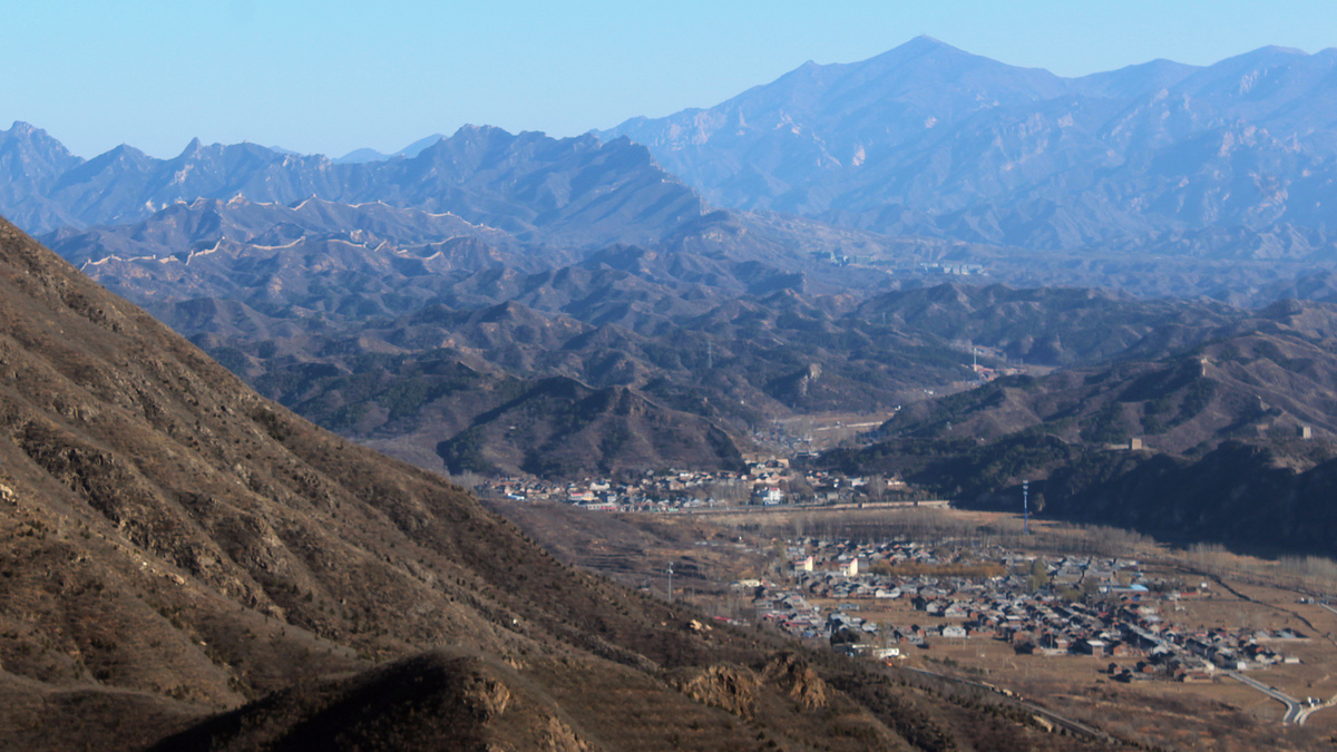 Broad view of the Gubeikou area