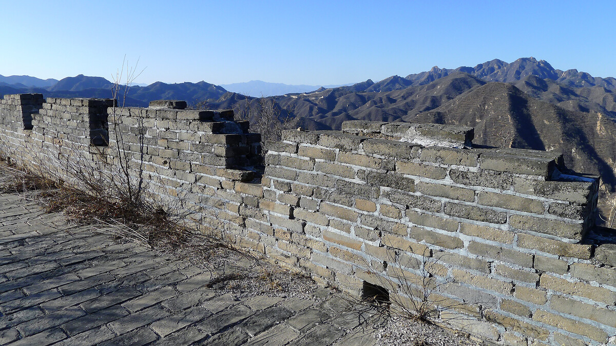 A battlement on the Great Wall