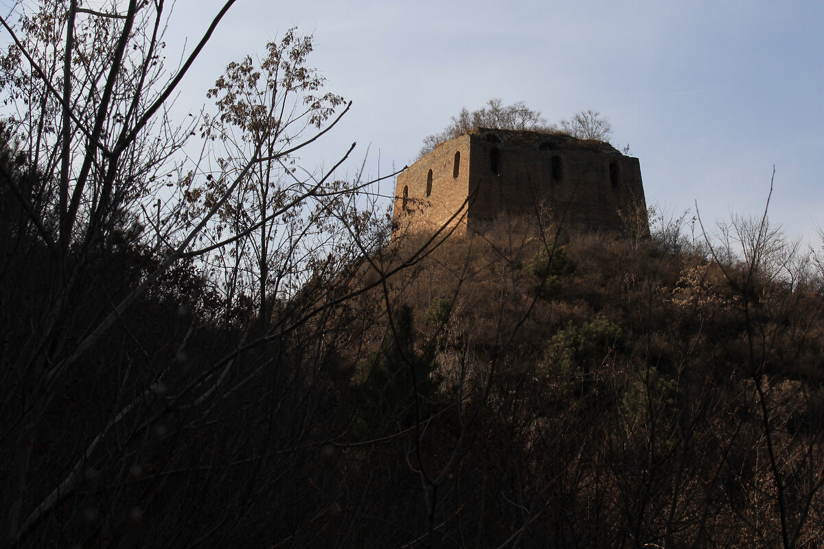 Large tower at the Qiangzilu Great Wall