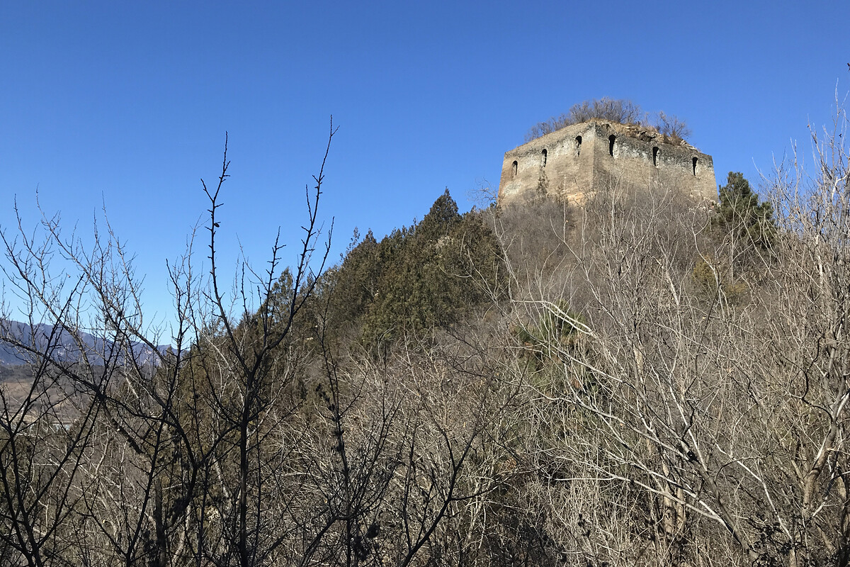Large tower at the Qiangzilu Great Wall