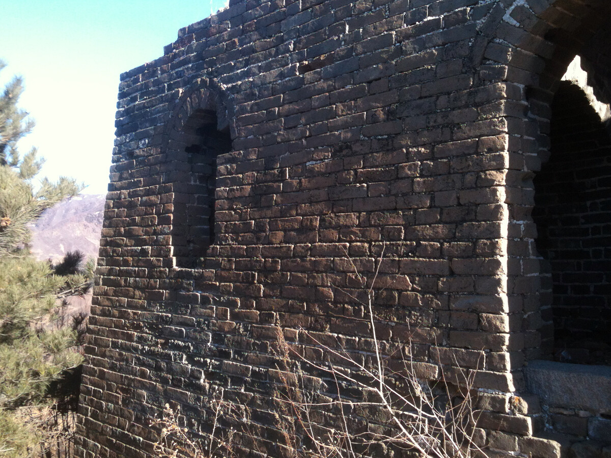 The entrance to the large tower