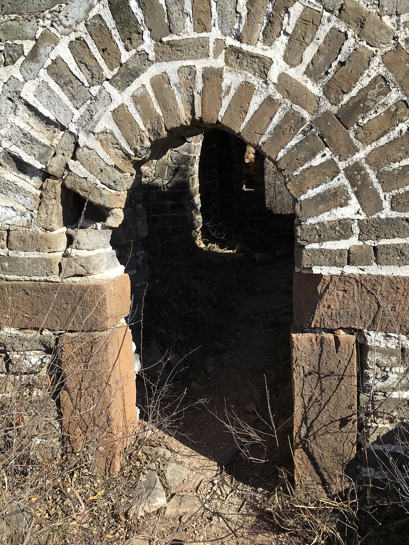 Entry to Great Wall tower