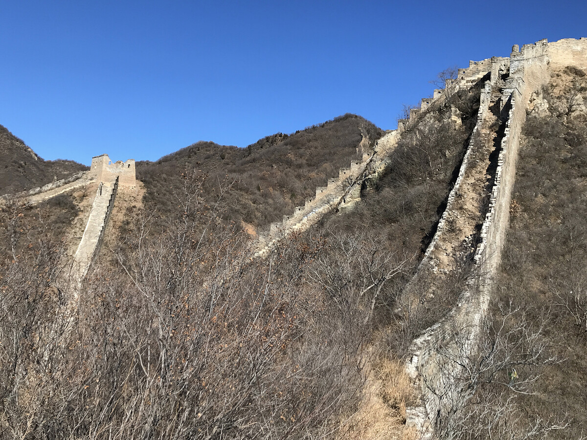 Great Wall and towers.