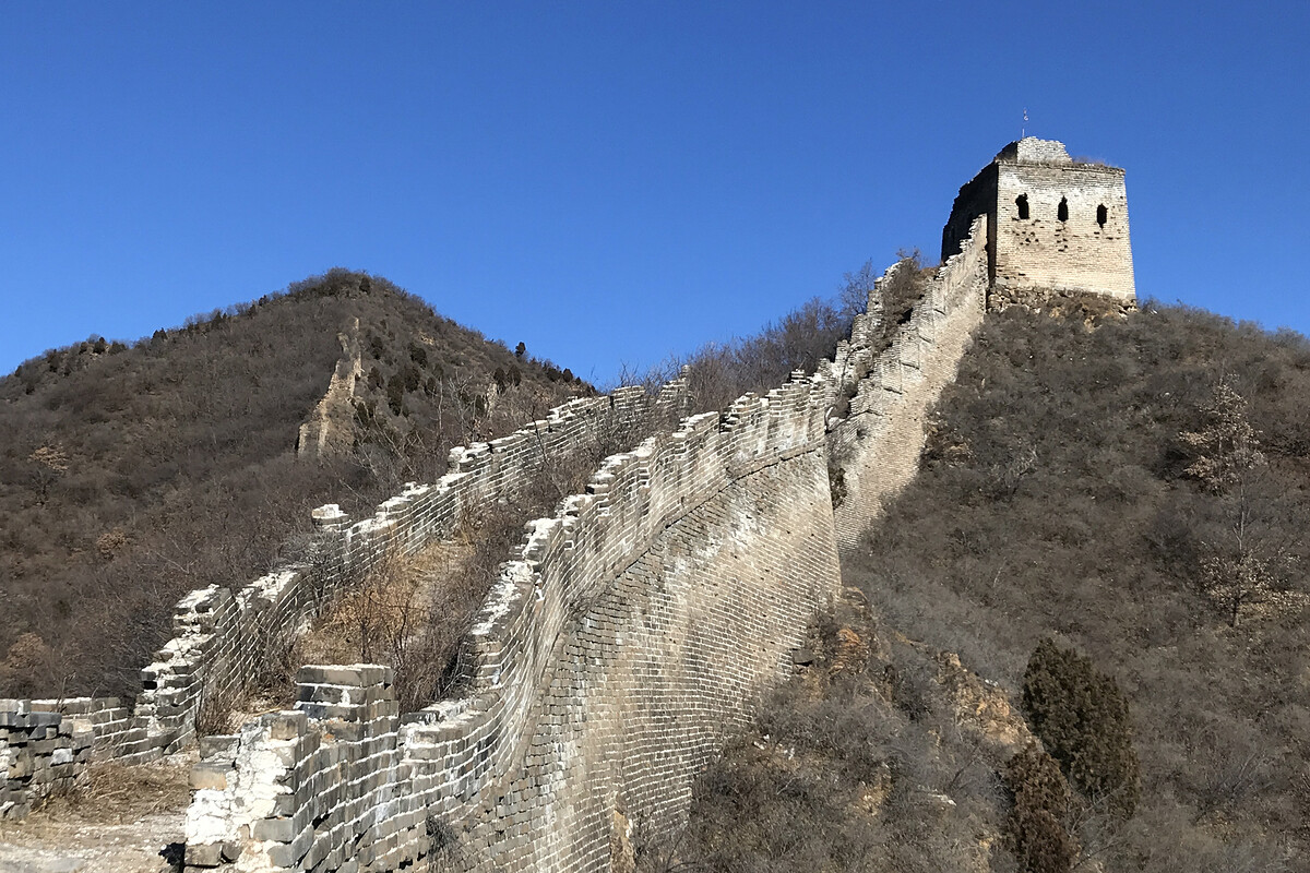 Great Wall tower and battlements