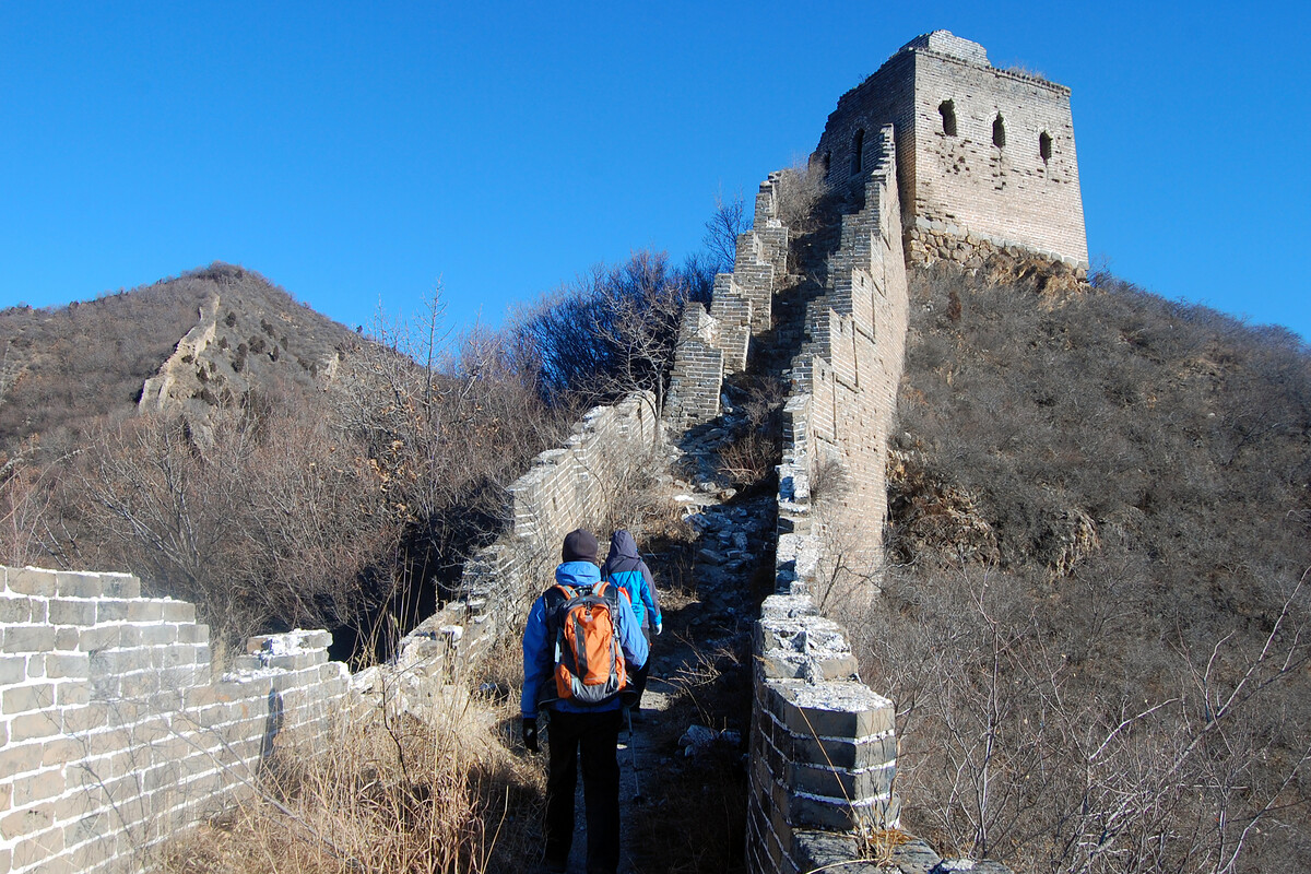 Great Wall tower and battlements
