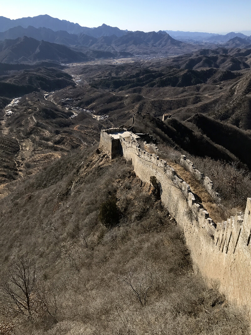 Great Wall and towers.