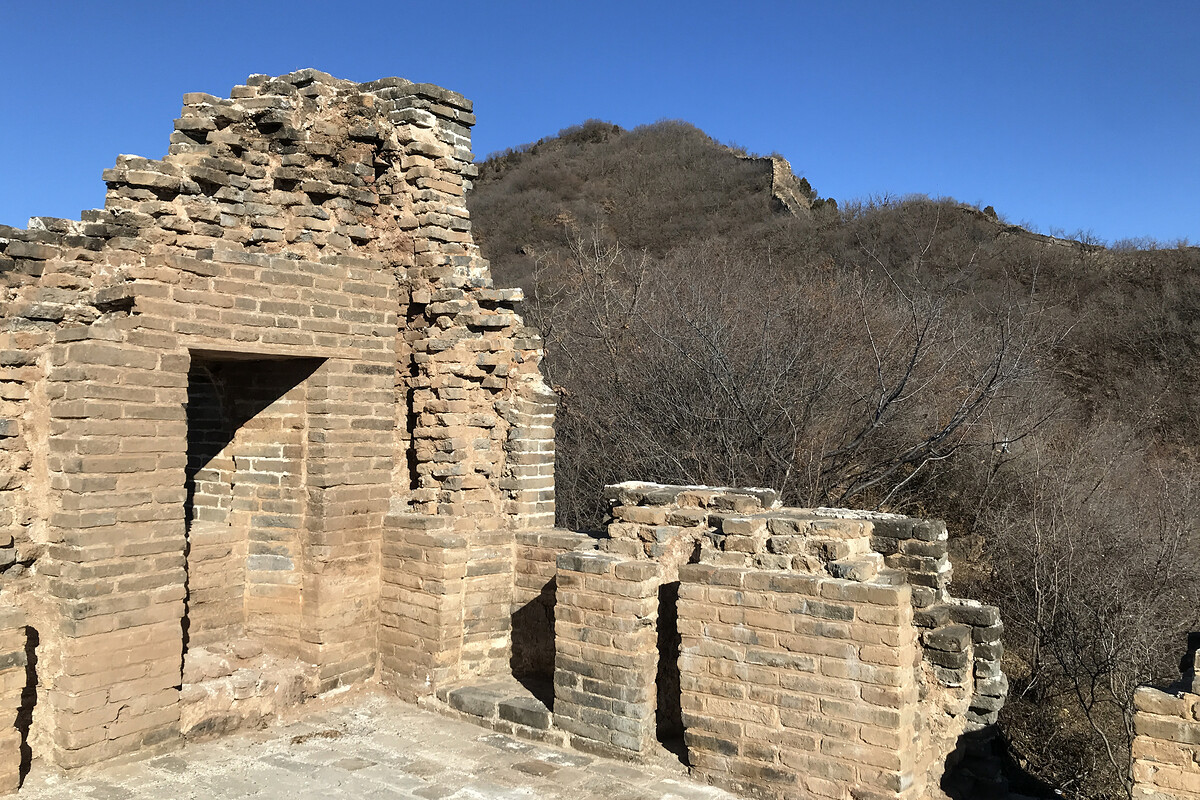 Wall of a Great Wall tower
